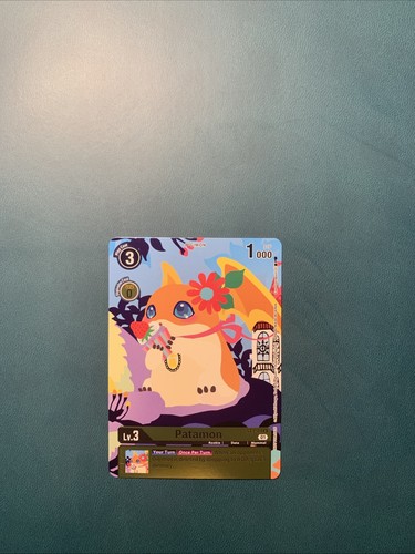 Patamon alternate art - art, foil