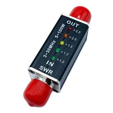 Accurate LED SWR Meter with