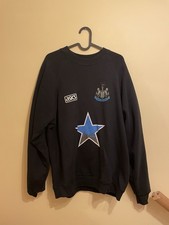 Newcastle United 90s ASICS Vintage Jumper Size Large (L) *RARE*