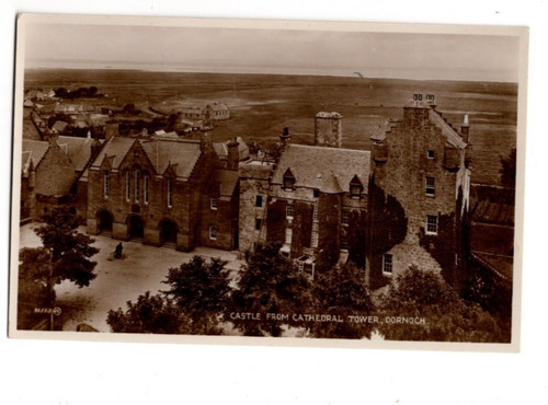 Dornoch castle from cathedral - castle,