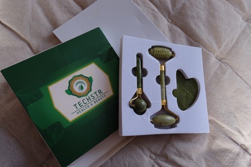 Jade roller gua sha - tool, set