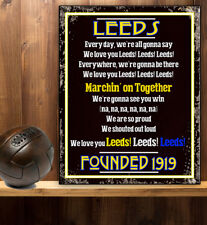 LEEDS UNITED SONG ANTHEM FANS