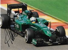 Andre Lotterer 2014 Belgium Grand Prix Caterham F1 signed photo autograph 2