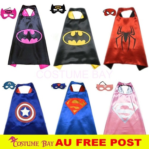 Kids superhero cape - cape, mask