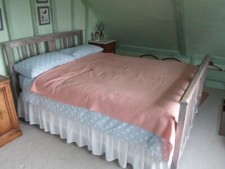 Coral Pink Merino Wool Satin