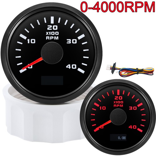 52mm tachometer 4000 rpm - 2"52mm,