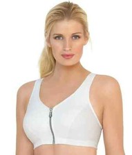 Glamorise Front Zip Sports Bra