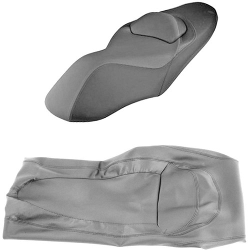 Seat cover black - black, for