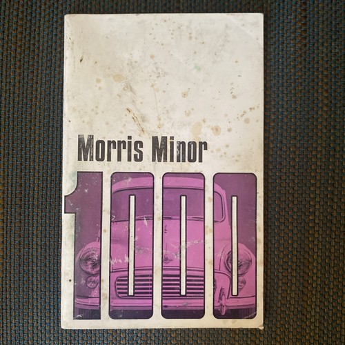 Morris minor owner - minor, manual