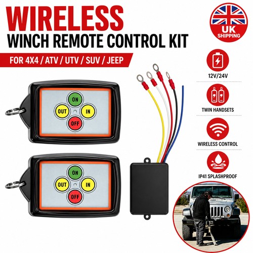 12v 24v winch remote - 24v,