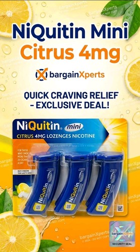 Niquitin mini citrus - niquitin, 4mg