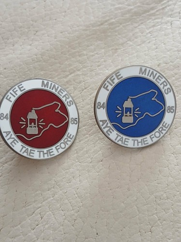 Pair fife miners strike - miners,