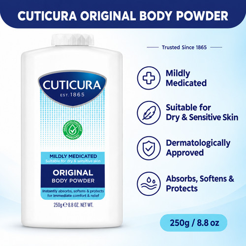 Cuticura mildly medicated - mildly,