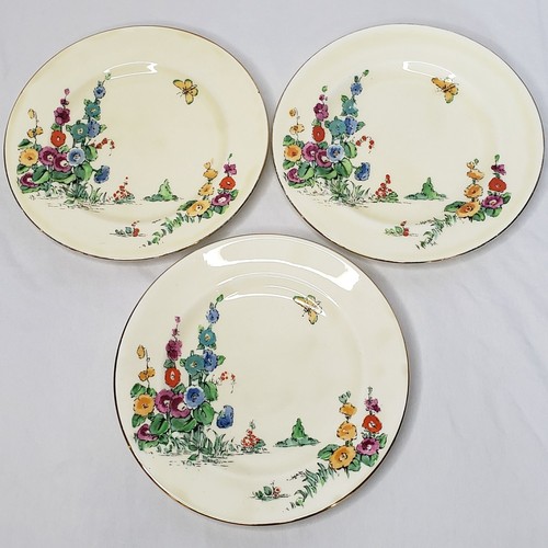 Crown staffordshire hollyhocks - crown,