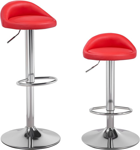 Bar stool set - 2, adjustable