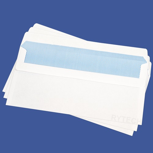 Plain white self seal - plain,