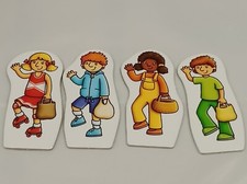 Orchard Toys Pop To The Shops Replacement Spare Character Piece (x4) No stands