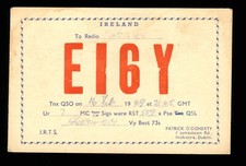 1 x QSL Card Radio Ireland