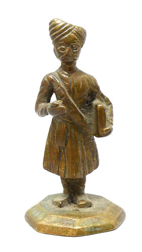 Antique indian brass figurine - antique,