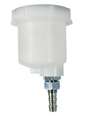 Motamec Universal Remote Brake Fluid Reservoir Pot Push On Fitting Girling Type