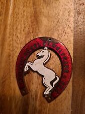 Enamel Horseshoe Badge Austria