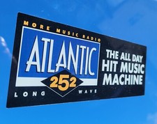 WINDOW STICKER Atlantic 252 -