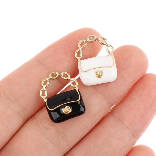 Scale black moden - 1:12, handbag