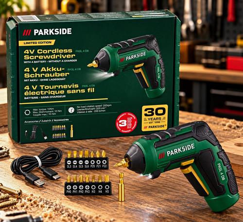 Parkside pasl 4v cordless - pasl,