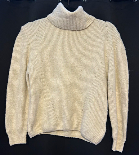 Topshop cream ribbed - topshop,