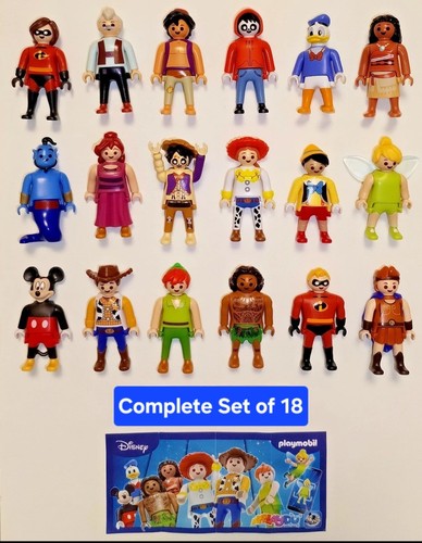 Disney playmobil complete set - complete,