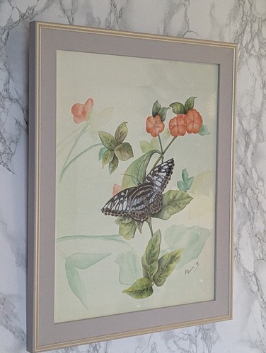Original watercolour butterfly - watercolour,