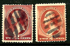 Fancy Cancels Unusual GRIDS 2