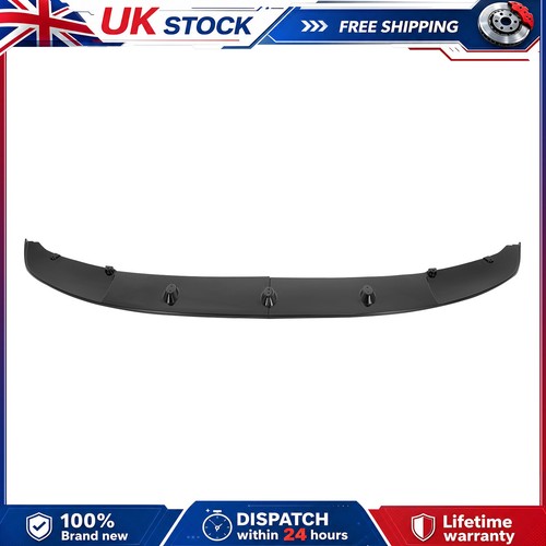 Black gloss front lip - front, bmw