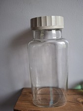 Original Vintage  Glass Sweet Jar By Millars,  Made In England