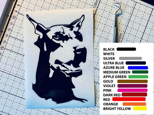 Doberman dog black - black, car