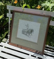 'Geldart' print of man & cart