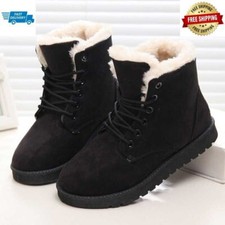 LADIES WOMENS WARM WINTER FAUX