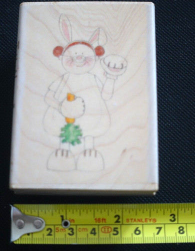 Stamp wooden block cute - block,