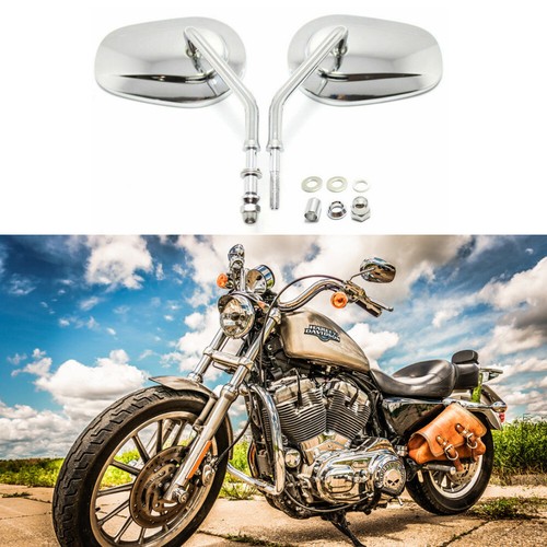Chrome motorcycle rearview - chrome,