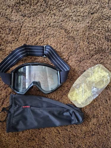 Davida goggles with spare - with,