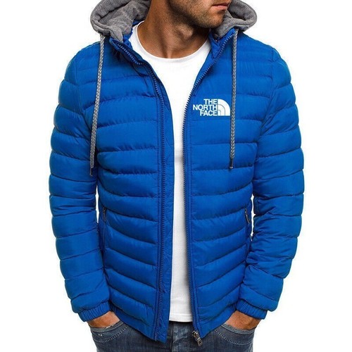 Men hooded jacket - jacket, insulated