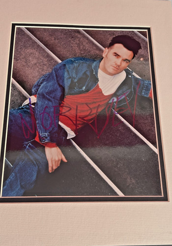 Morrissey signed autographed - signed,