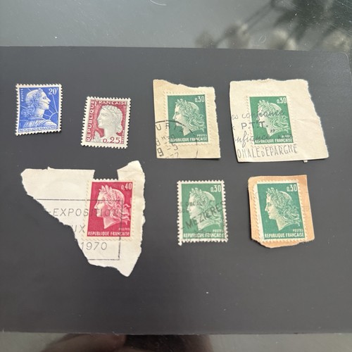 Vintage french postage - french, stamps