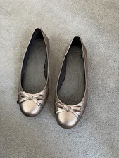 Womens M&S Footglove Metallic