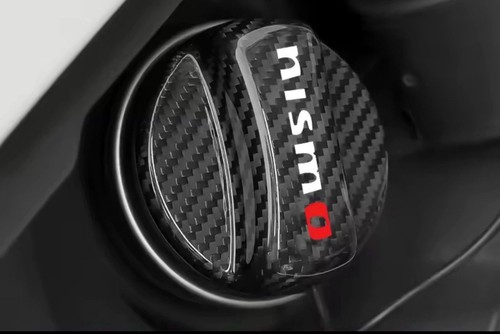 Carbon fibre fuel cap nissan - cap,