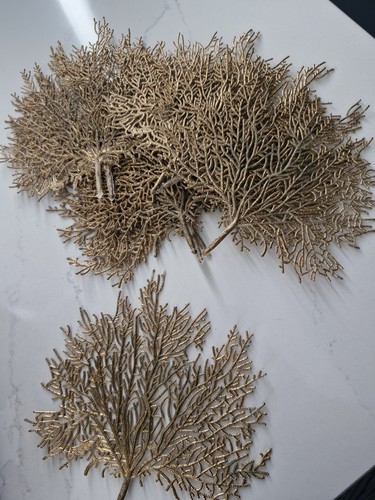 Gold leaves used for - 10, x