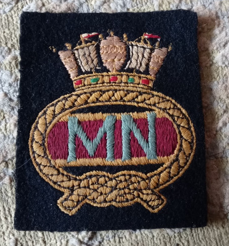 Merchant navy vintage blazer - navy,