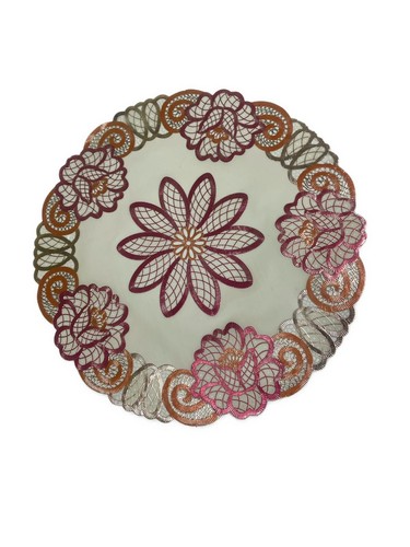 Pvc colour round - round, effect