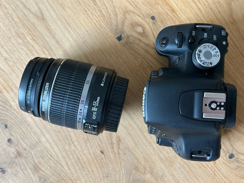Canon eos 500d with - efs, 18
