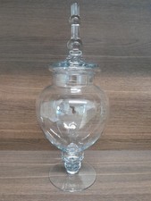 Apothecary Style  Glass Pot 